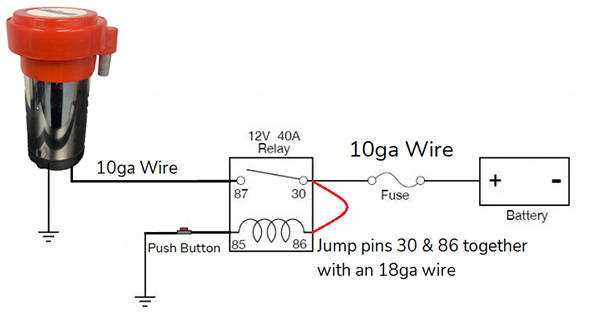 12 volt air horn wiring diagram 12 volt air horn wiring diagram