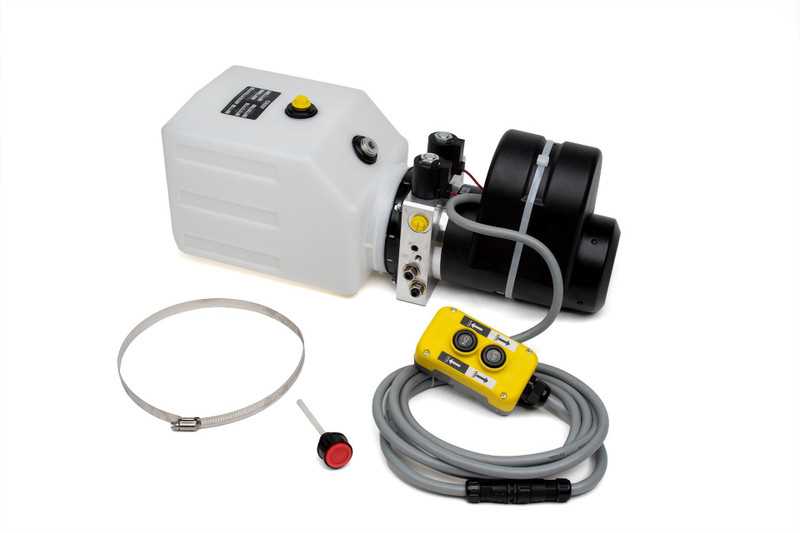12 volt hydraulic power unit wiring diagram