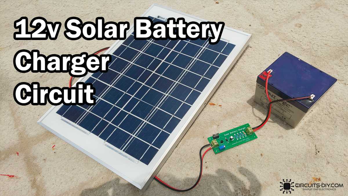 12v 7ah battery solar charger circuit diagram