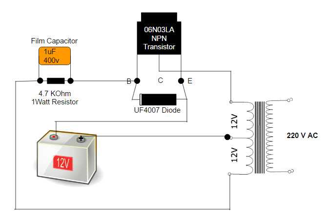 12v to 230v inverter circuit diagram