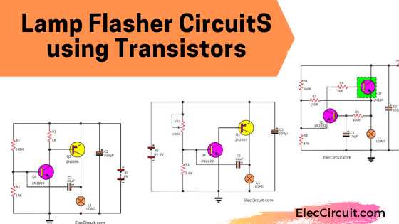 12v flasher circuit diagram