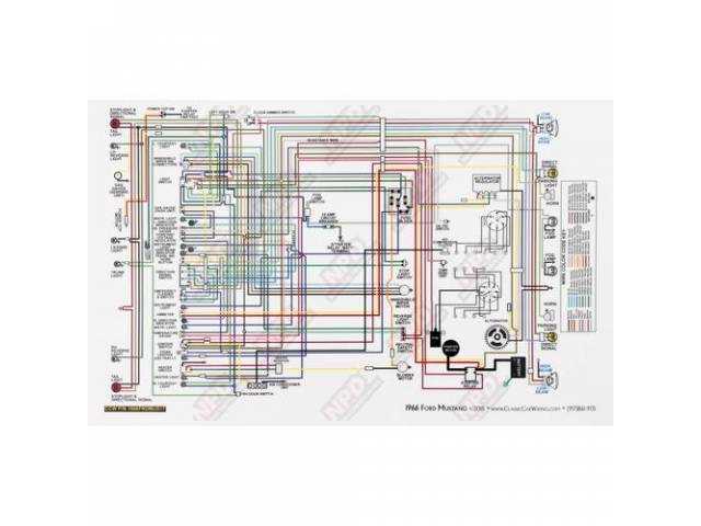 1966 mustang wiring diagrams electrical schematics