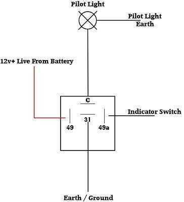 2 pin flasher relay wiring diagram manual