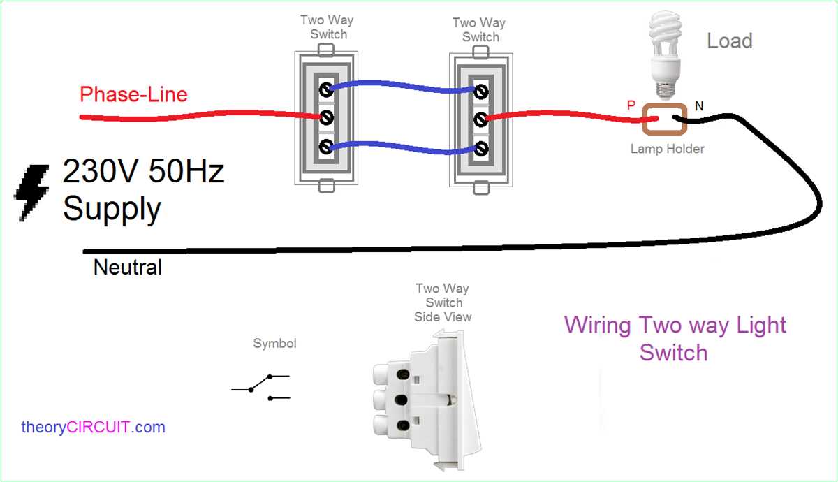 2 switches 1 light circuit diagram 2 switches 1 light circuit diagram