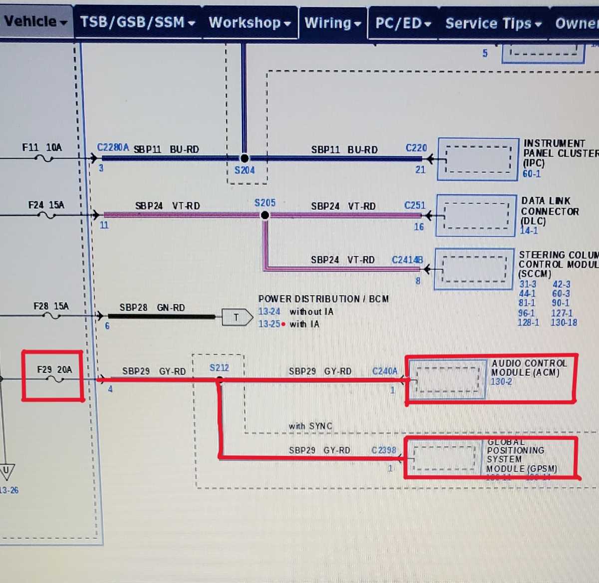 2001 ford f150 radio wiring diagram