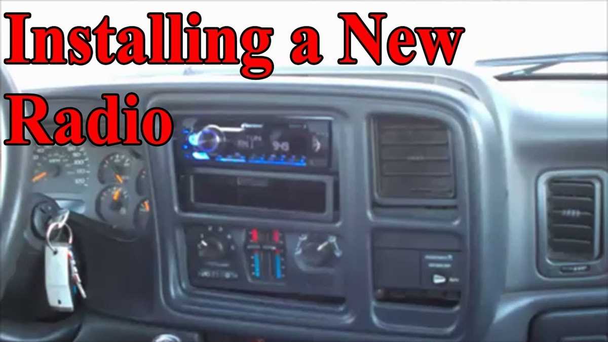 2004 silverado stereo wiring diagram