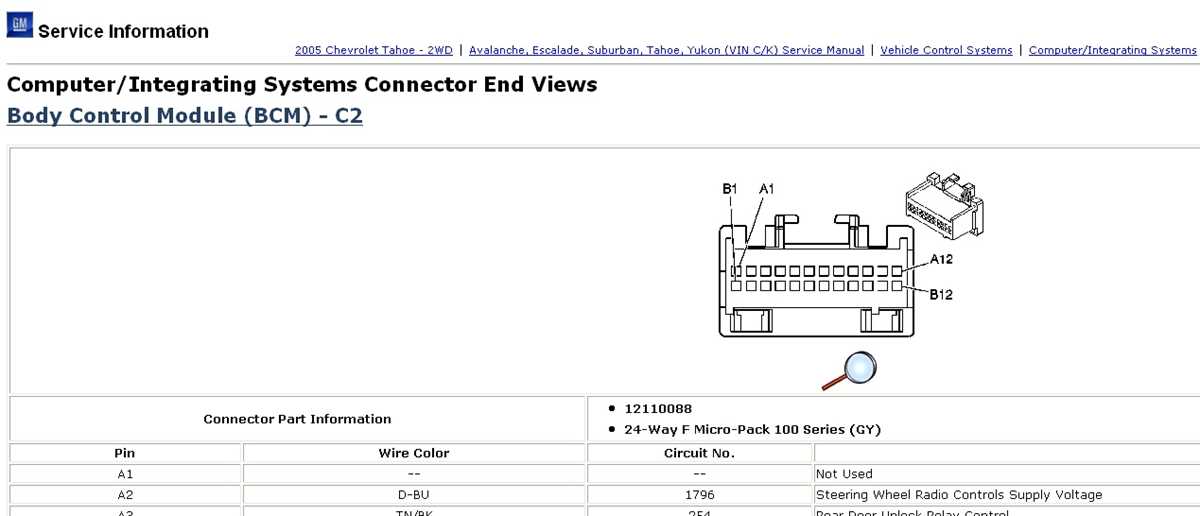 2006 chevy silverado radio wiring diagram