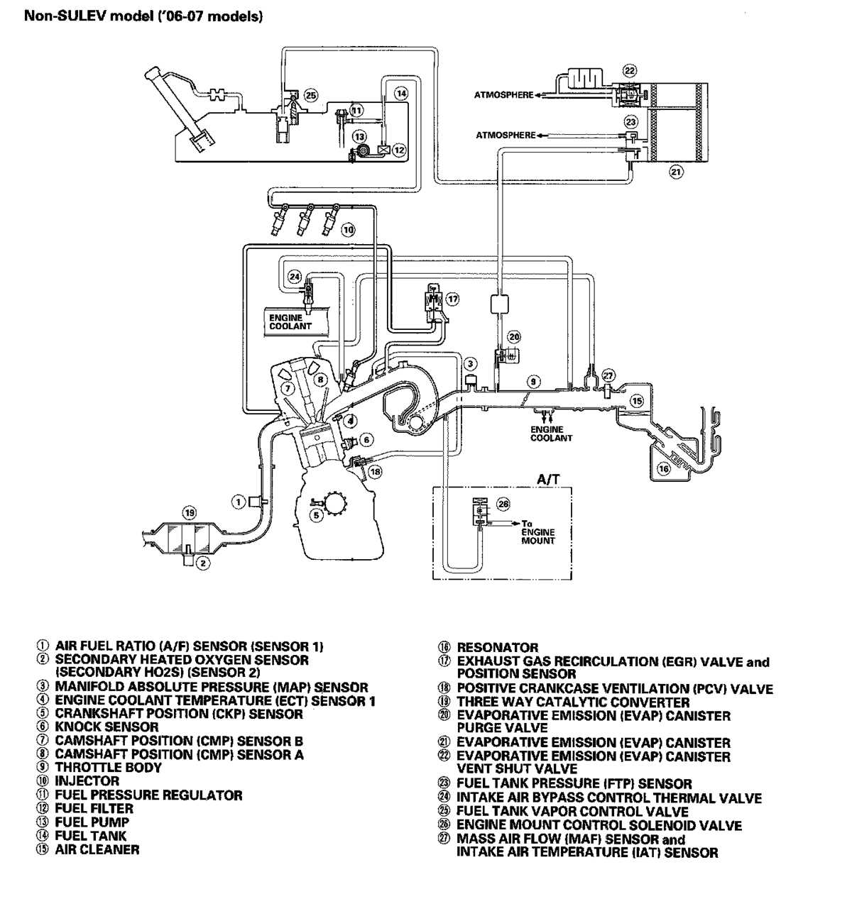 2007 honda accord parts diagram