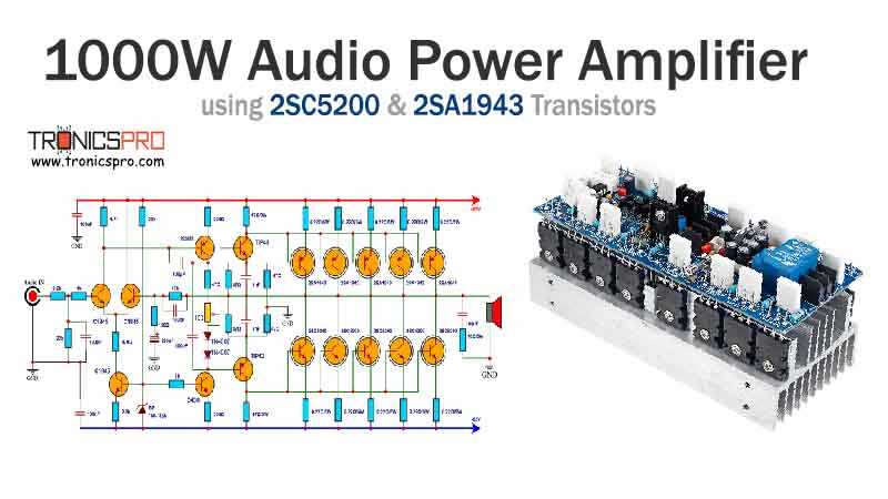 200w subwoofer amplifier circuit diagram