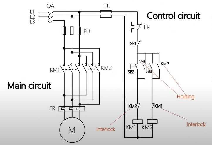 220v 3 phase motor wiring diagram