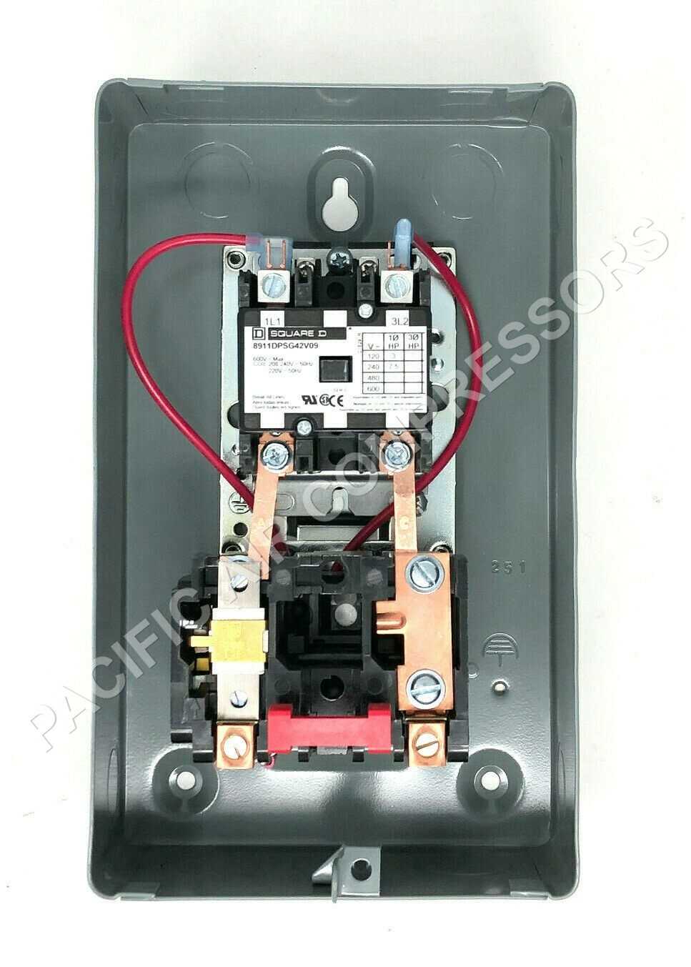 220v single phase air compressor wiring diagram