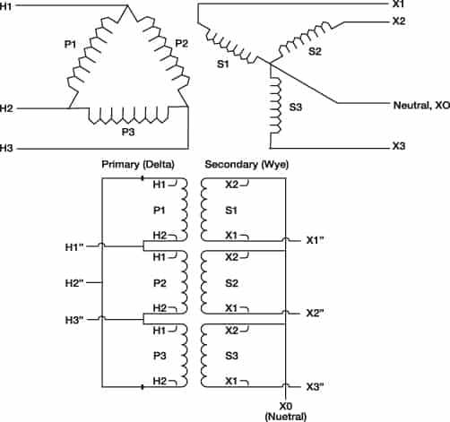 480 to 120/240 transformer wiring diagram