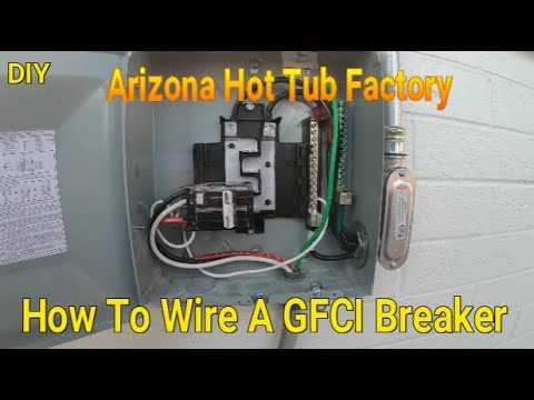 240v gfci breaker wiring diagram