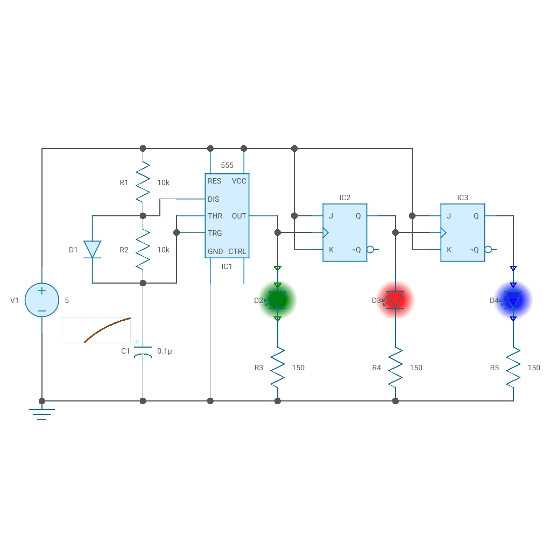 3 bit counter circuit diagram