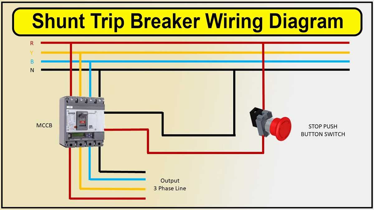 3 pole circuit breaker wiring diagram