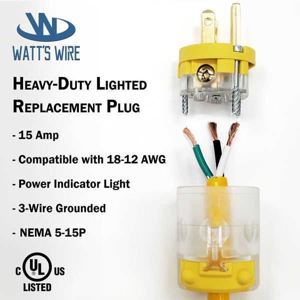 3 prong extension cord wiring diagram