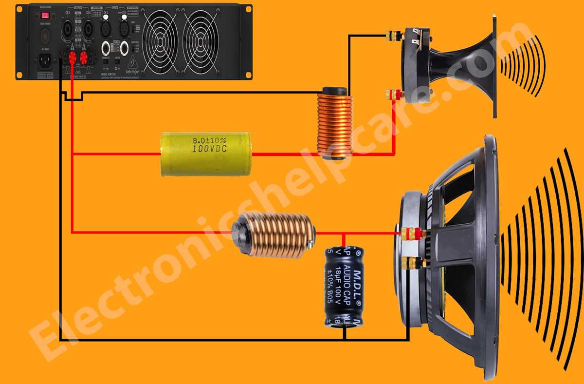 3 way speaker crossover wiring diagram 3 way speaker crossover wiring diagram