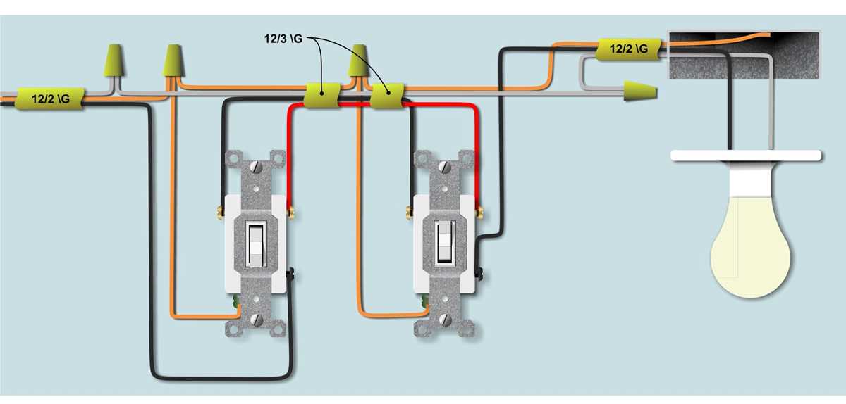 3 way light wiring diagram