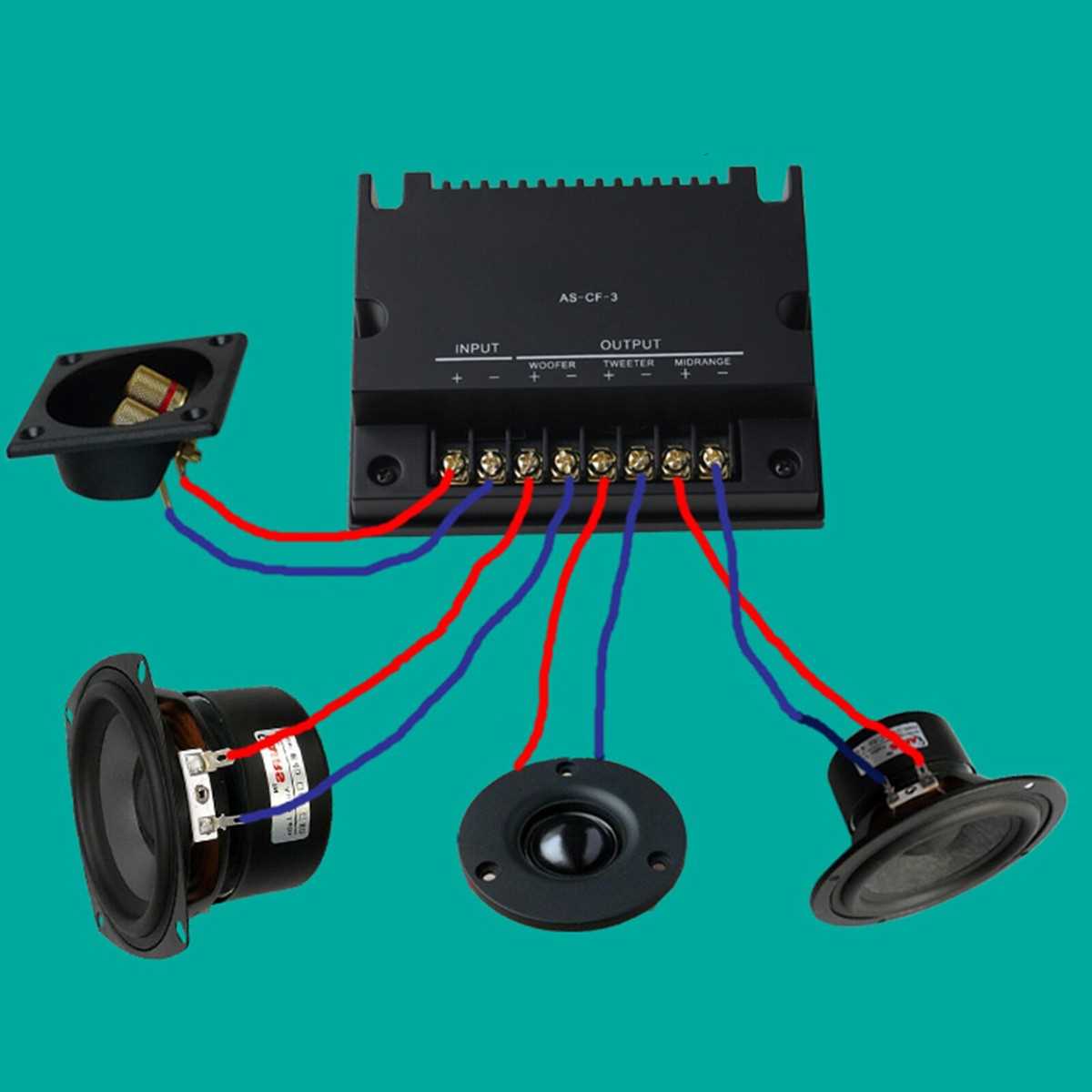 3 way speaker crossover wiring diagram 3 way speaker crossover wiring diagram