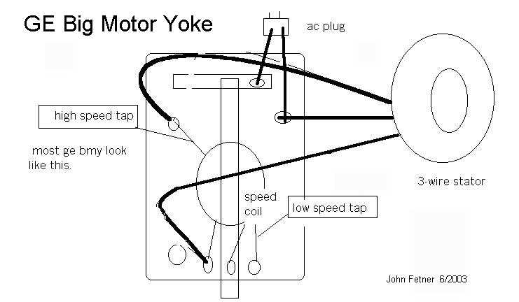 3 wire fan motor wiring diagram