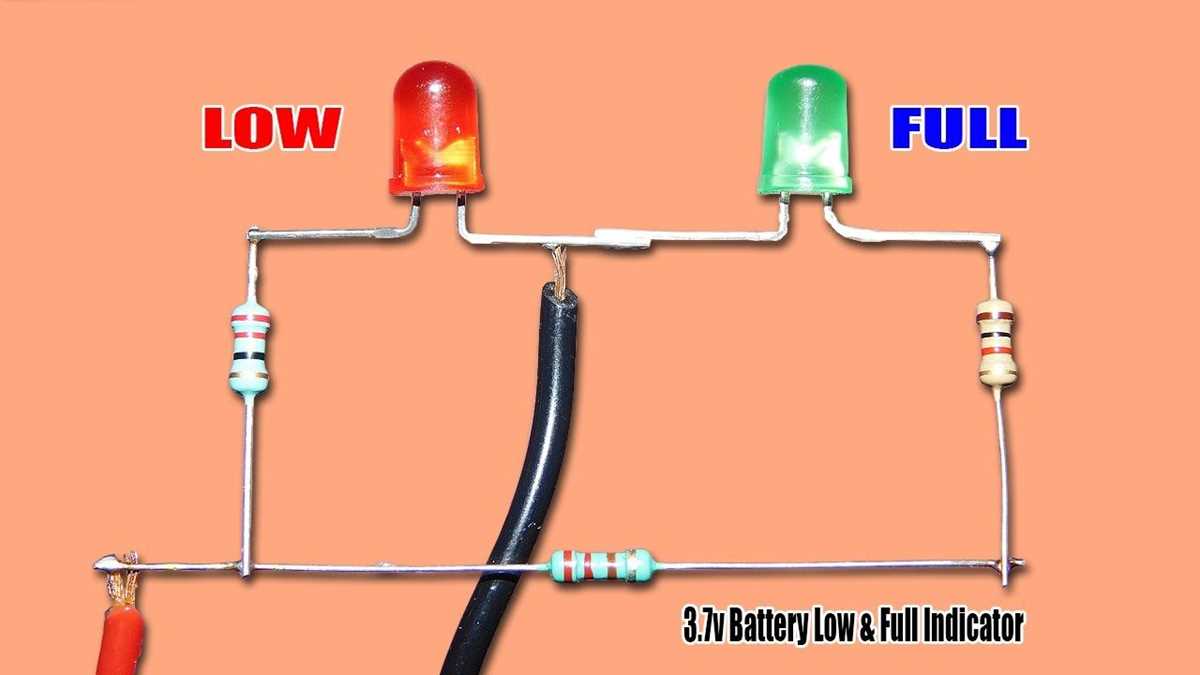 3.7 v battery level indicator circuit diagram 3.7 v battery level indicator circuit diagram