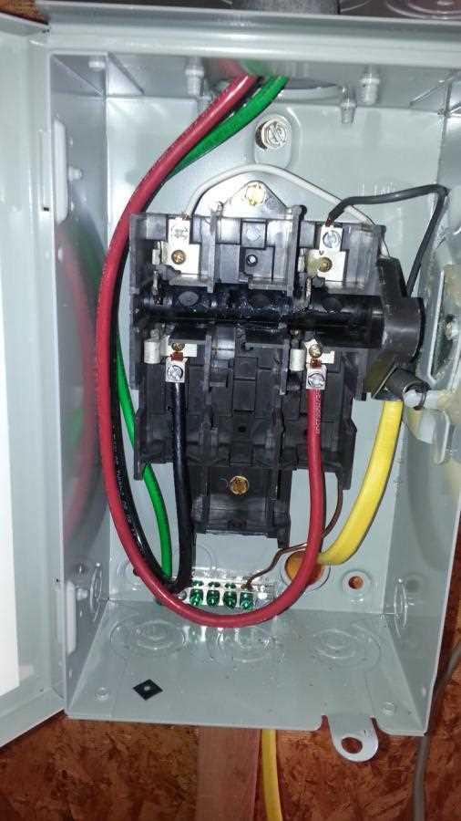 30 amp ac disconnect wiring diagram 30 amp ac disconnect wiring diagram