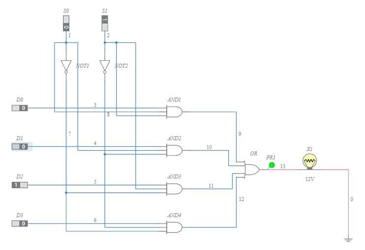 4 1 mux circuit diagram