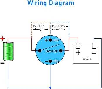 4 pin push button switch wiring diagram