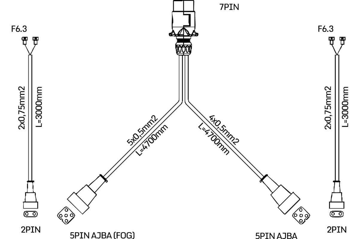 4 pin to 7 pin trailer adapter wiring diagram 4 pin to 7 pin trailer adapter wiring diagram