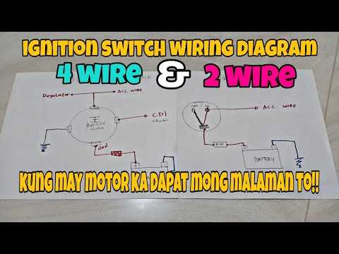 4 pole ignition switch wiring diagram