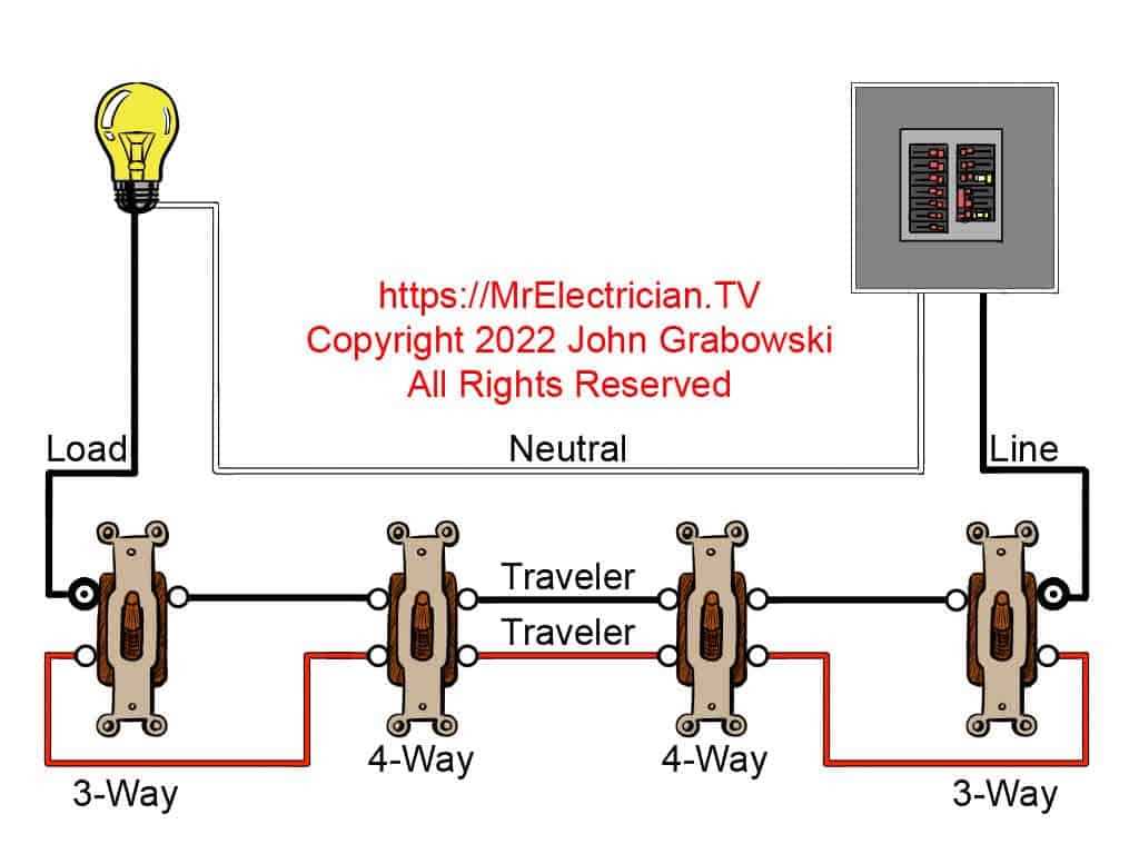 4 way wiring diagram