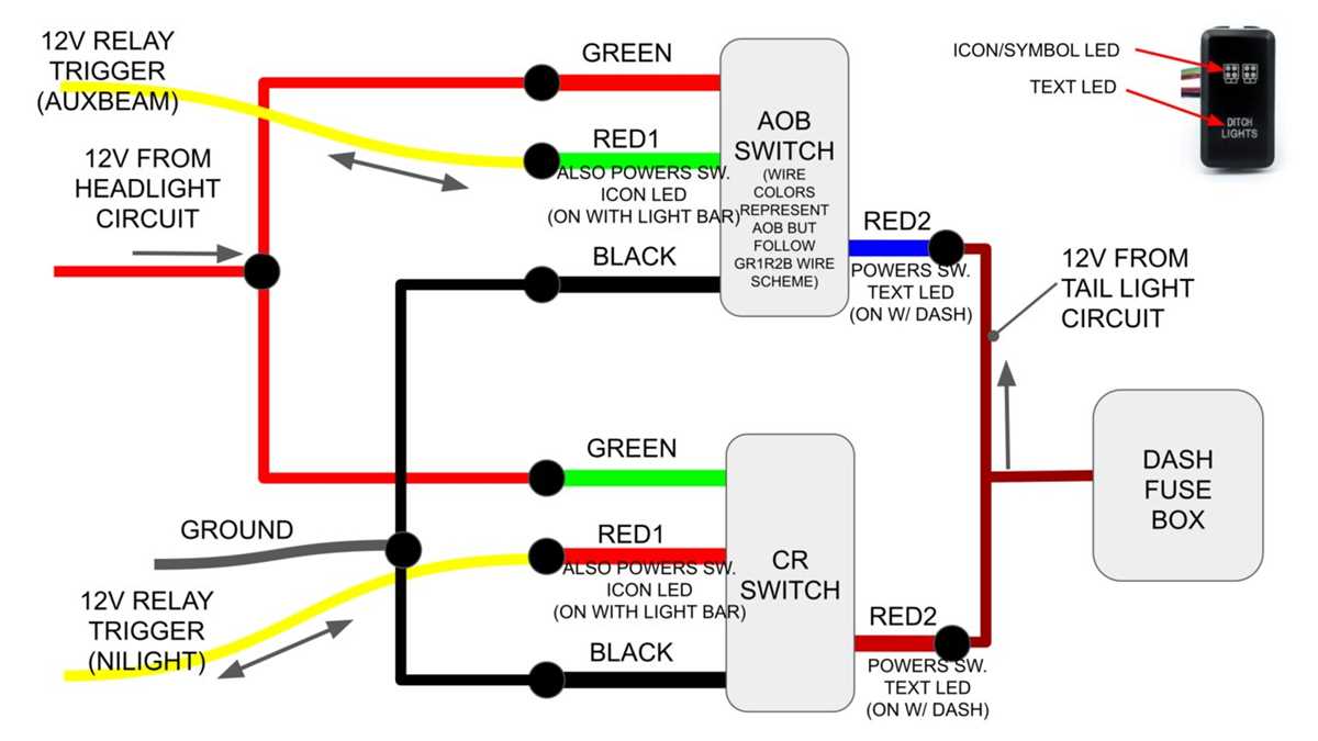 4 wire led light bar wiring diagram