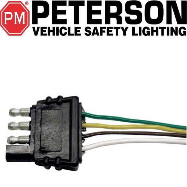 4 pin trailer connector wiring diagram