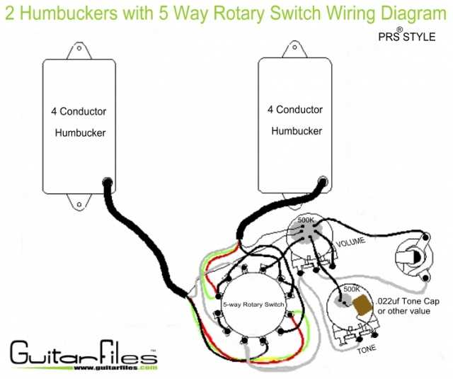4 position rotary switch wiring diagram