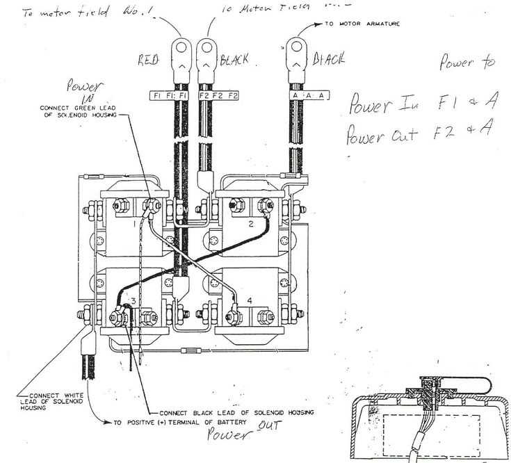 4 solenoid winch wiring diagram 4 solenoid winch wiring diagram