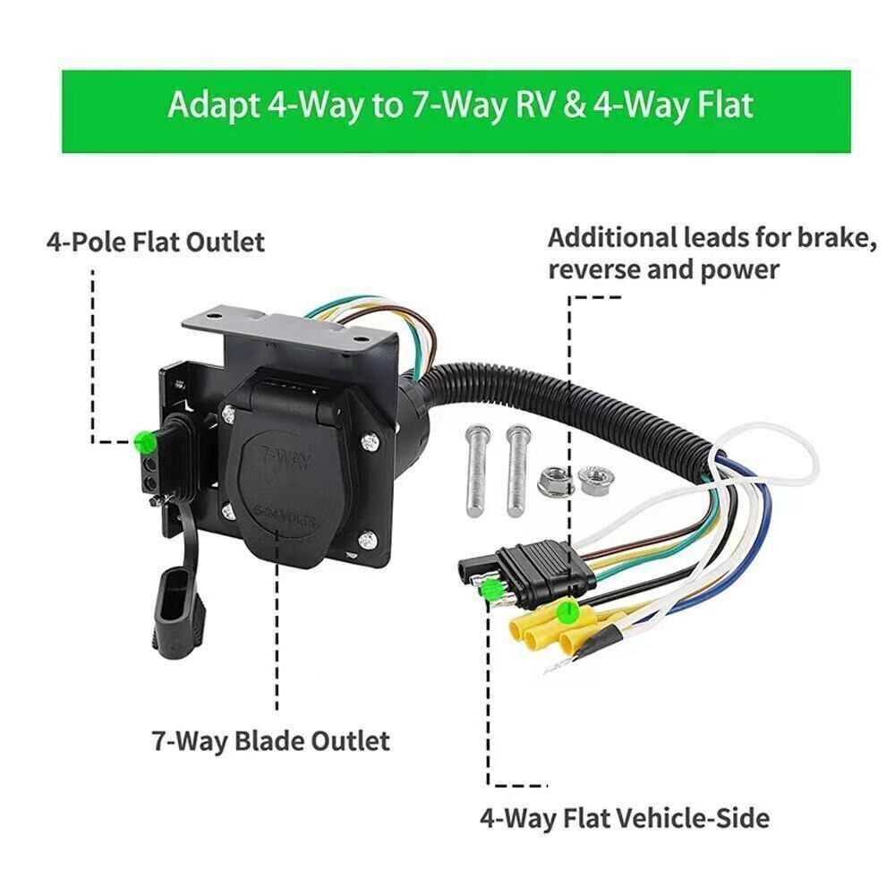 4 way trailer connector wiring diagram 4 way trailer connector wiring diagram