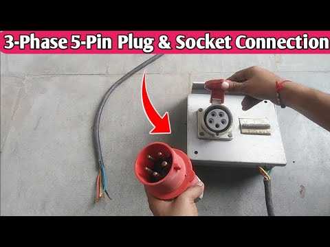 4 wire 3 phase plug wiring diagram