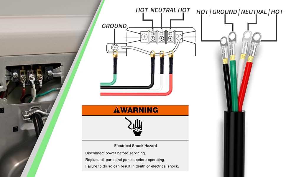 4 wire dryer wiring diagram