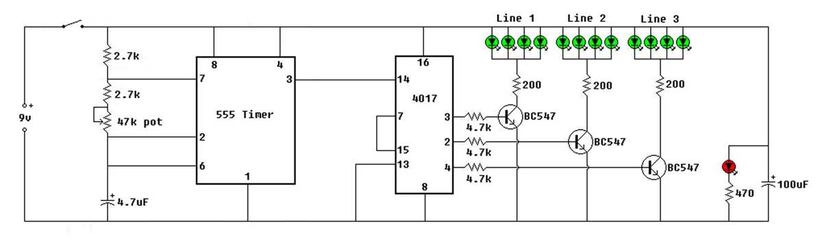 4017 circuit diagram 4017 circuit diagram