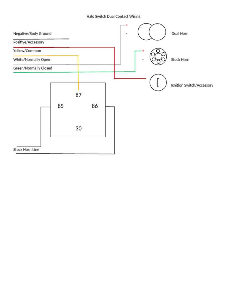 5 pin ignition switch wiring diagram