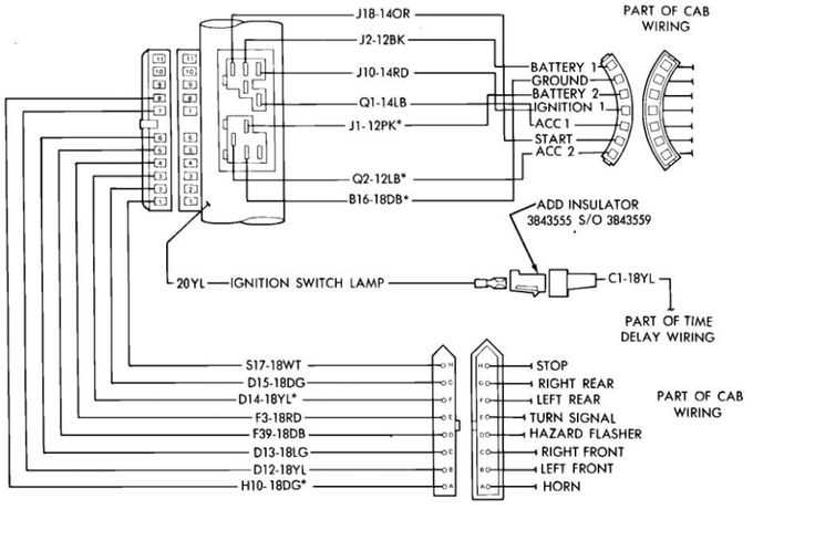 55 chevy ignition switch wiring diagram