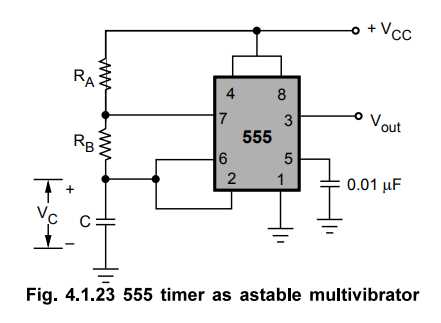 555 timer oscillator circuit diagram