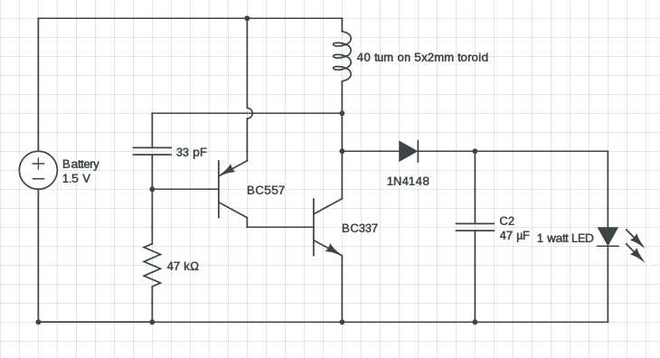 5v led circuit diagram