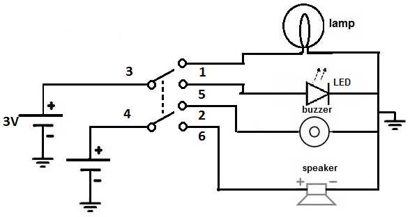 6 prong toggle switch wiring diagram