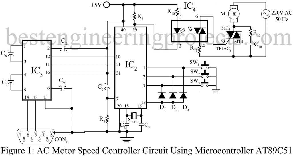 ac motor speed control circuit diagram ac motor speed control circuit diagram