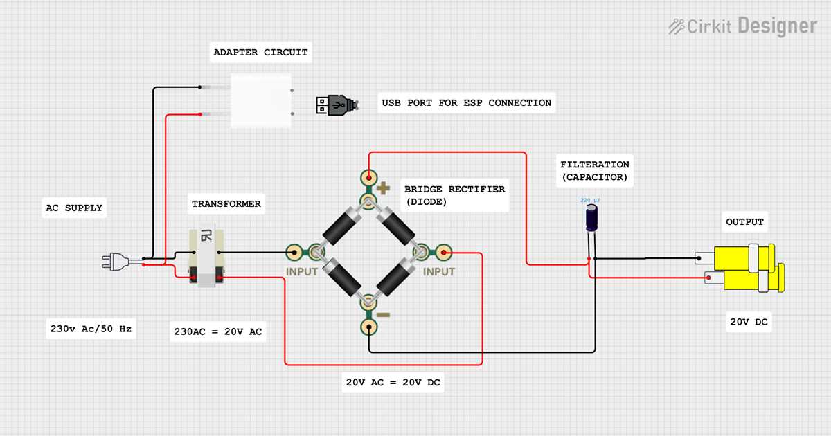 ac power supply circuit diagram