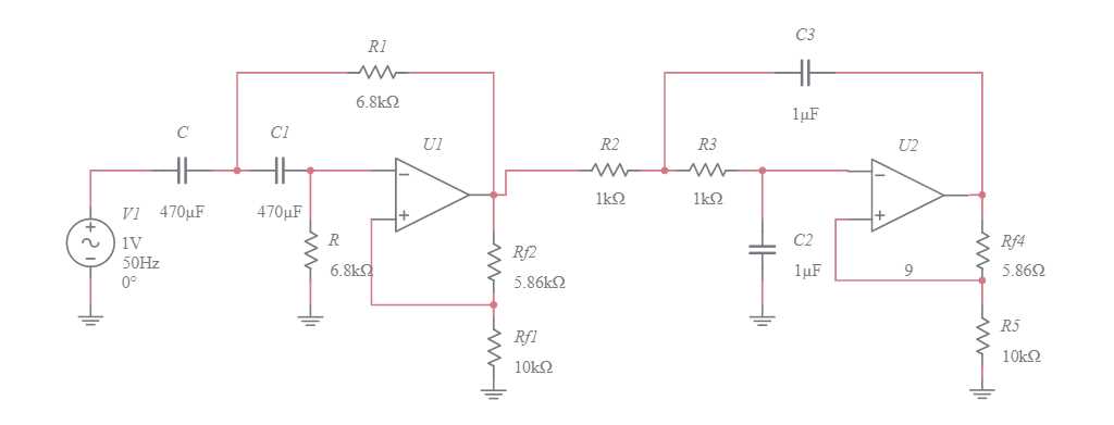 active band pass filter circuit diagram active band pass filter circuit diagram