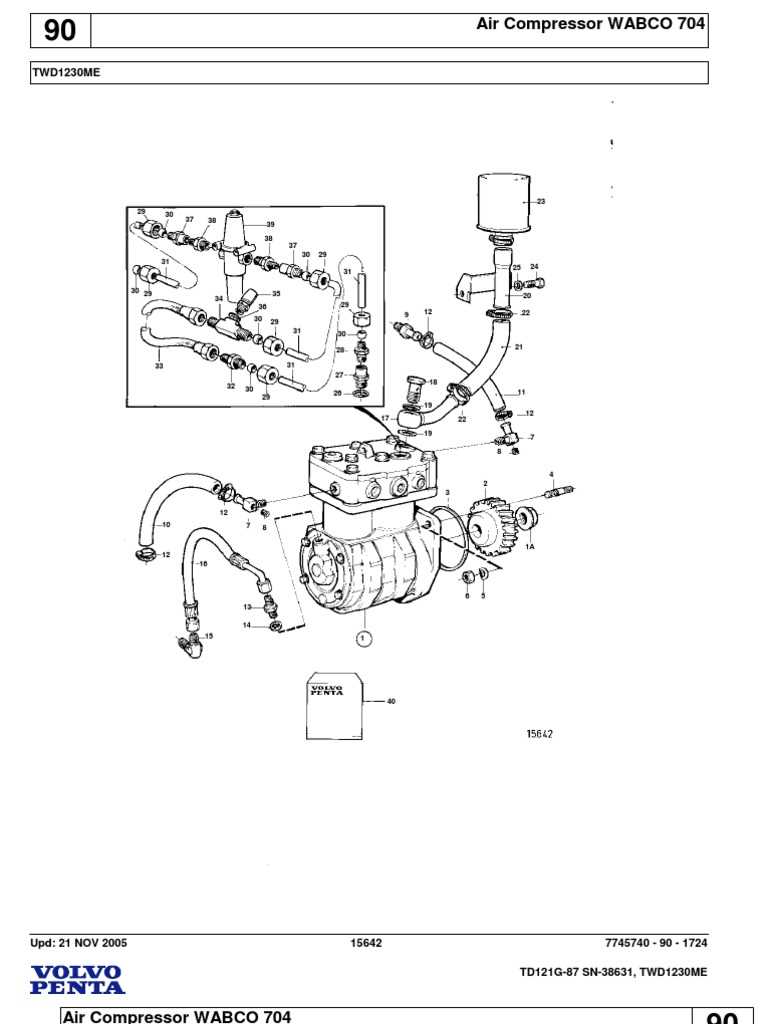 air compressor parts diagram