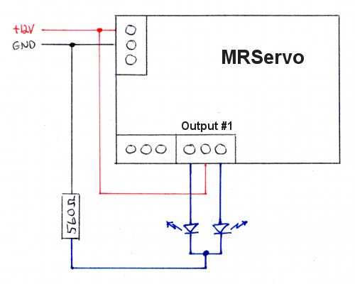 bi colour led circuit diagram