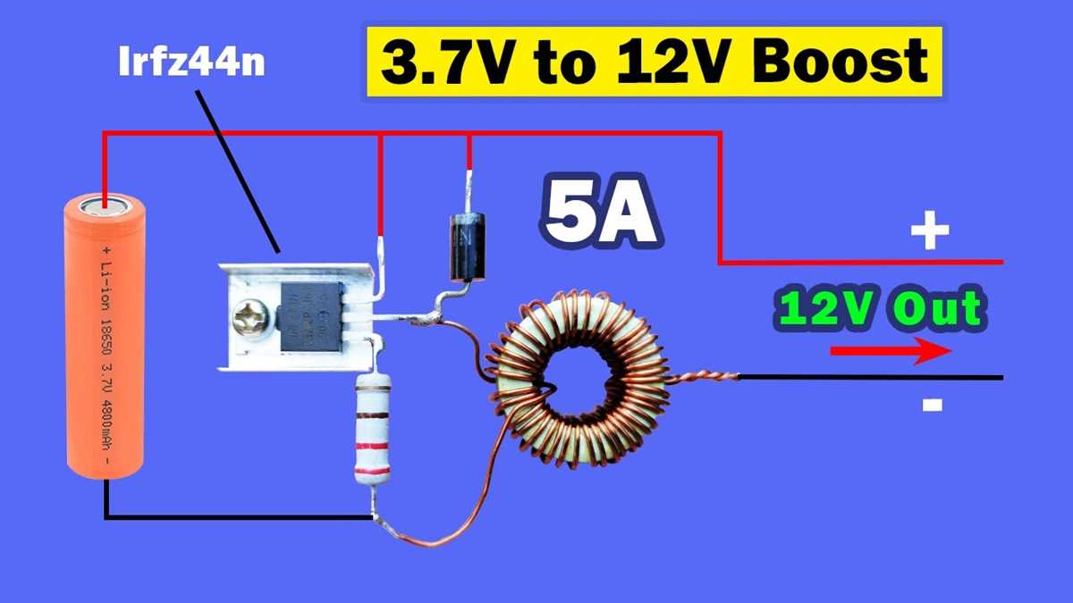 boost converter circuit diagram